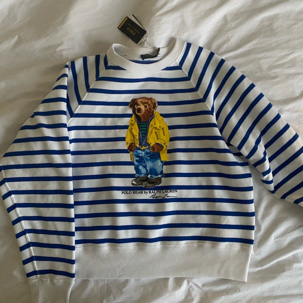 NWT POLO RALPH LAUREN polo bear sweatshirt